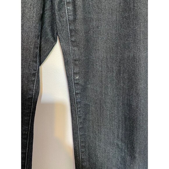 Chico's Pull On Elastic Waist Demin Jeans with Faux Front Pockets Size 1 - Picture 12 of 12